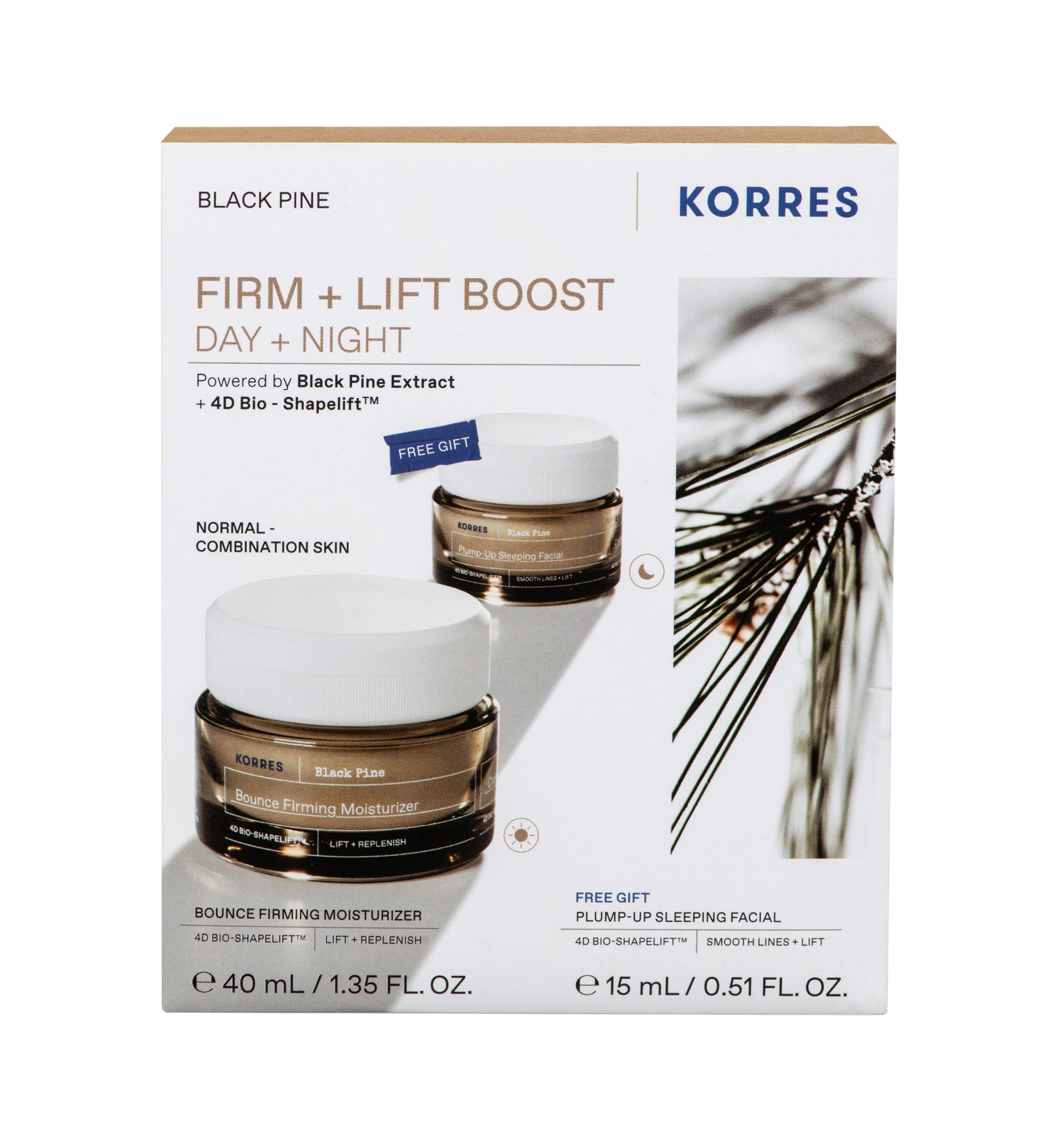 Black Pine Firm + Lift Boost Skincare Set (Worth £72.60)