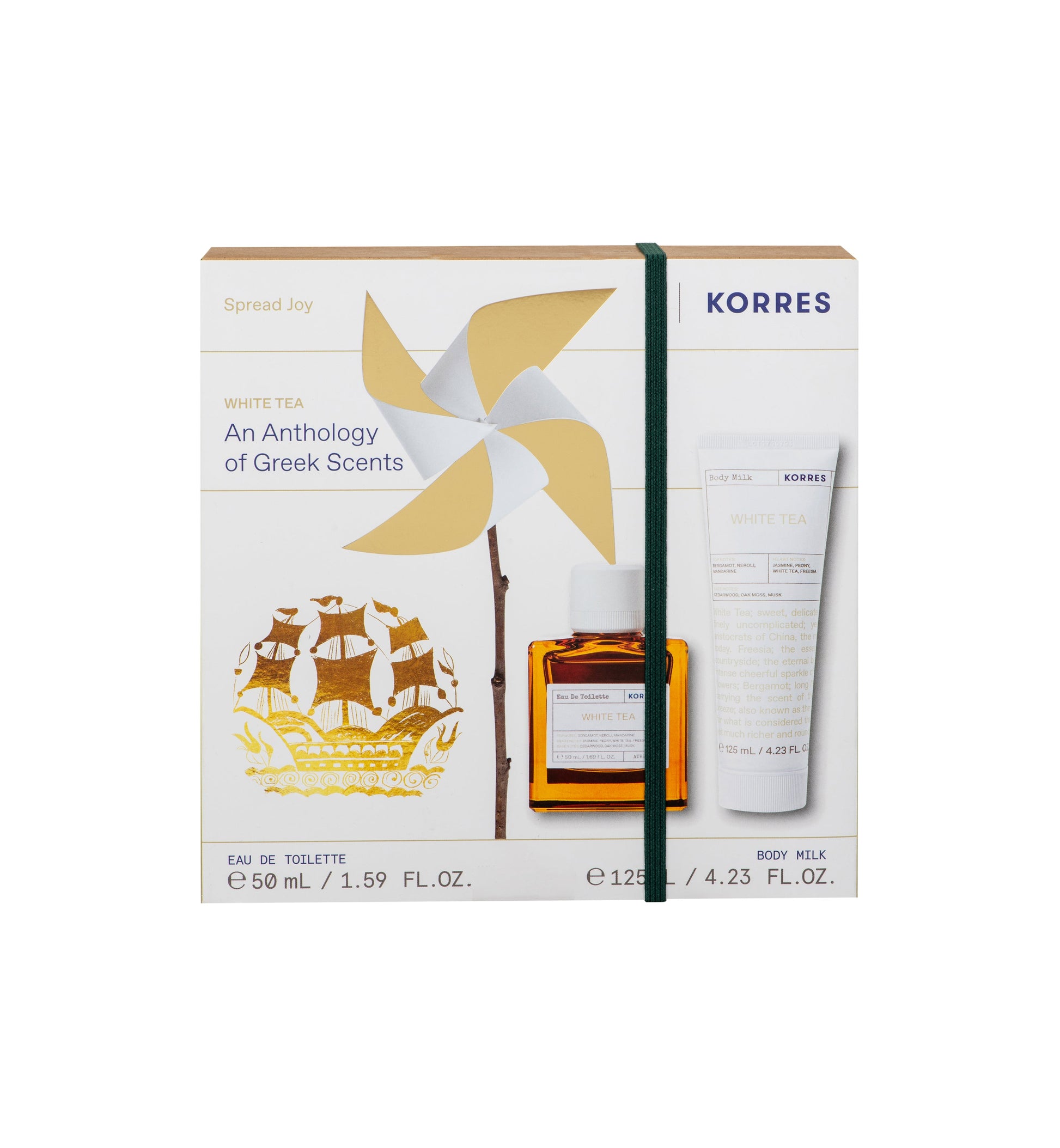 White Tea An Anthology of Greek Scents Fragrance Set (Worth £63)