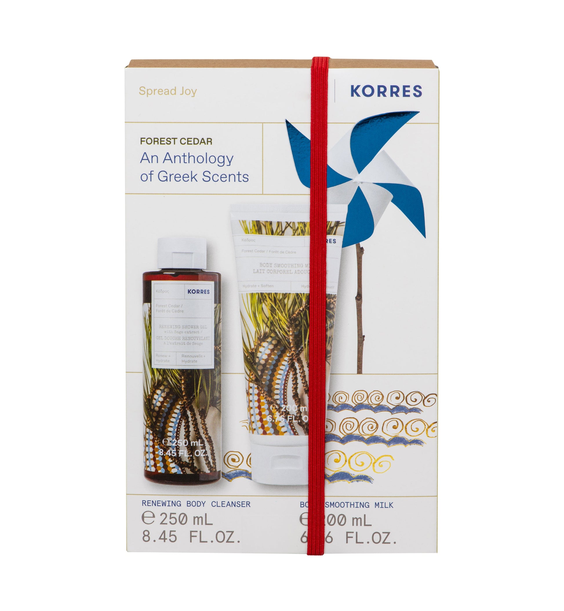 Forest Cedar An Anthology of Greek Scents Body Care Set (Worth £33)