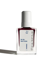 No No Nail Polish 55 Burgundy Red