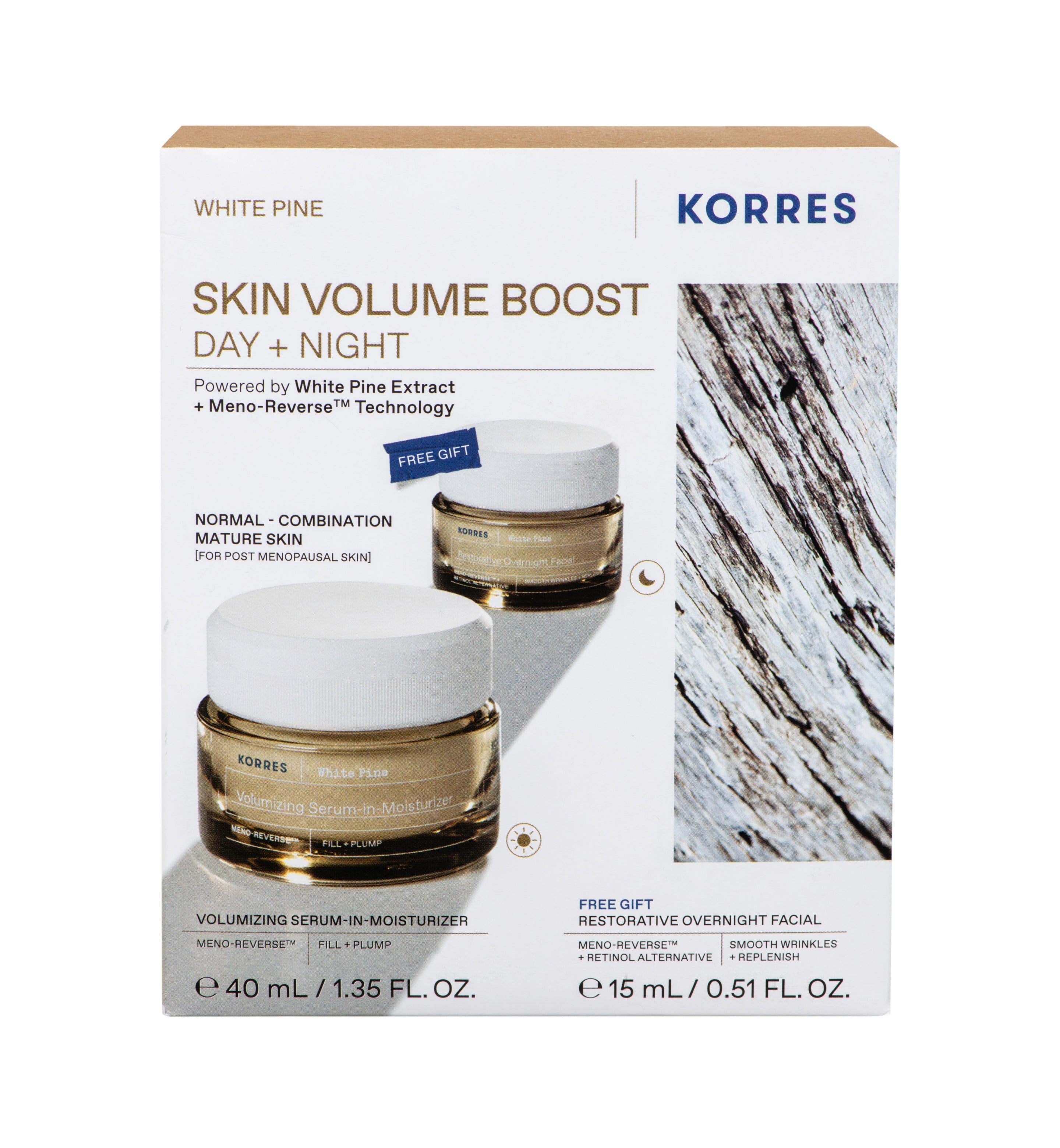White Pine Skin Volume Boost Skincare Set (Worth £71.30)