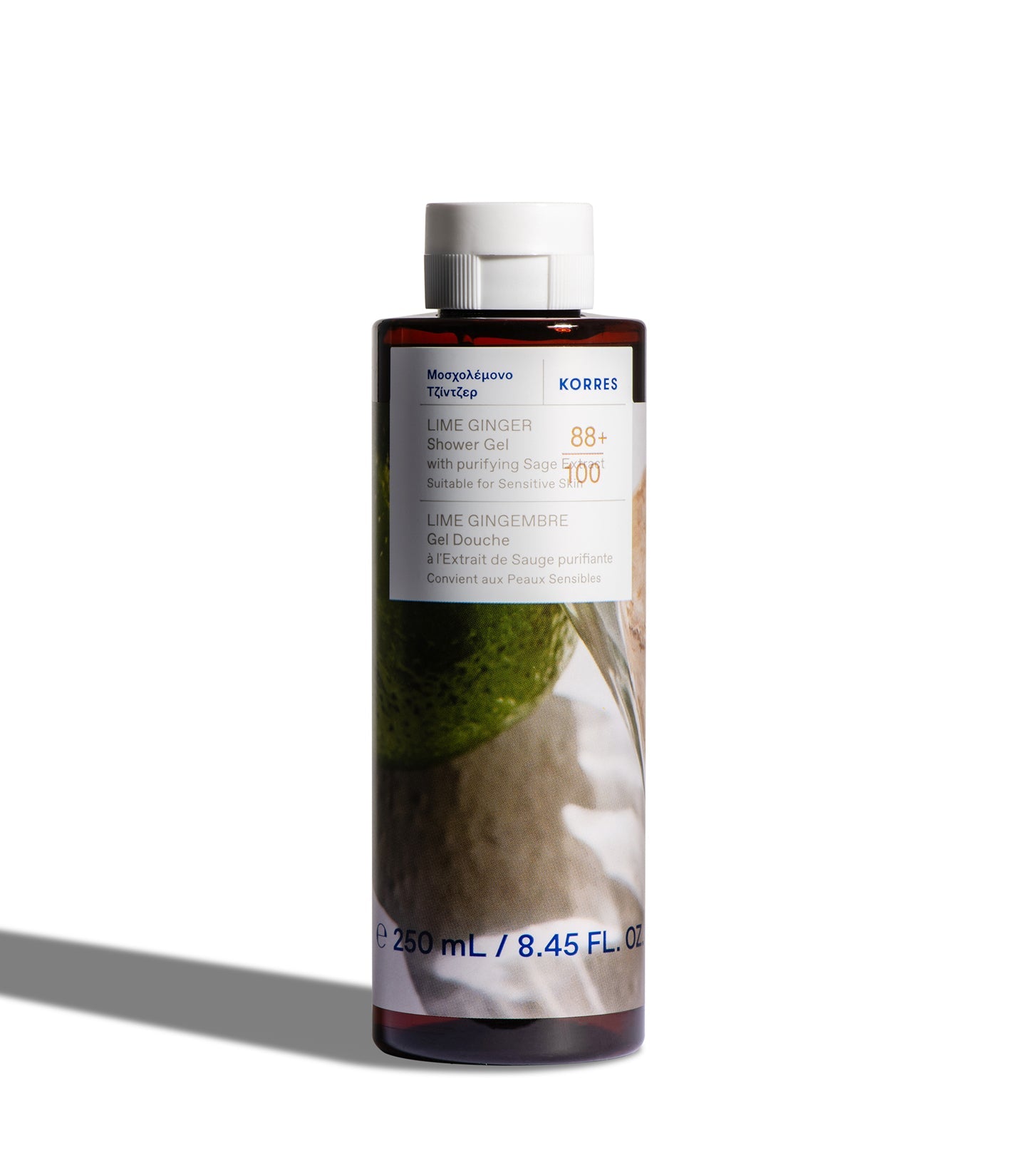 Shower Gel Lime Ginger 250ml