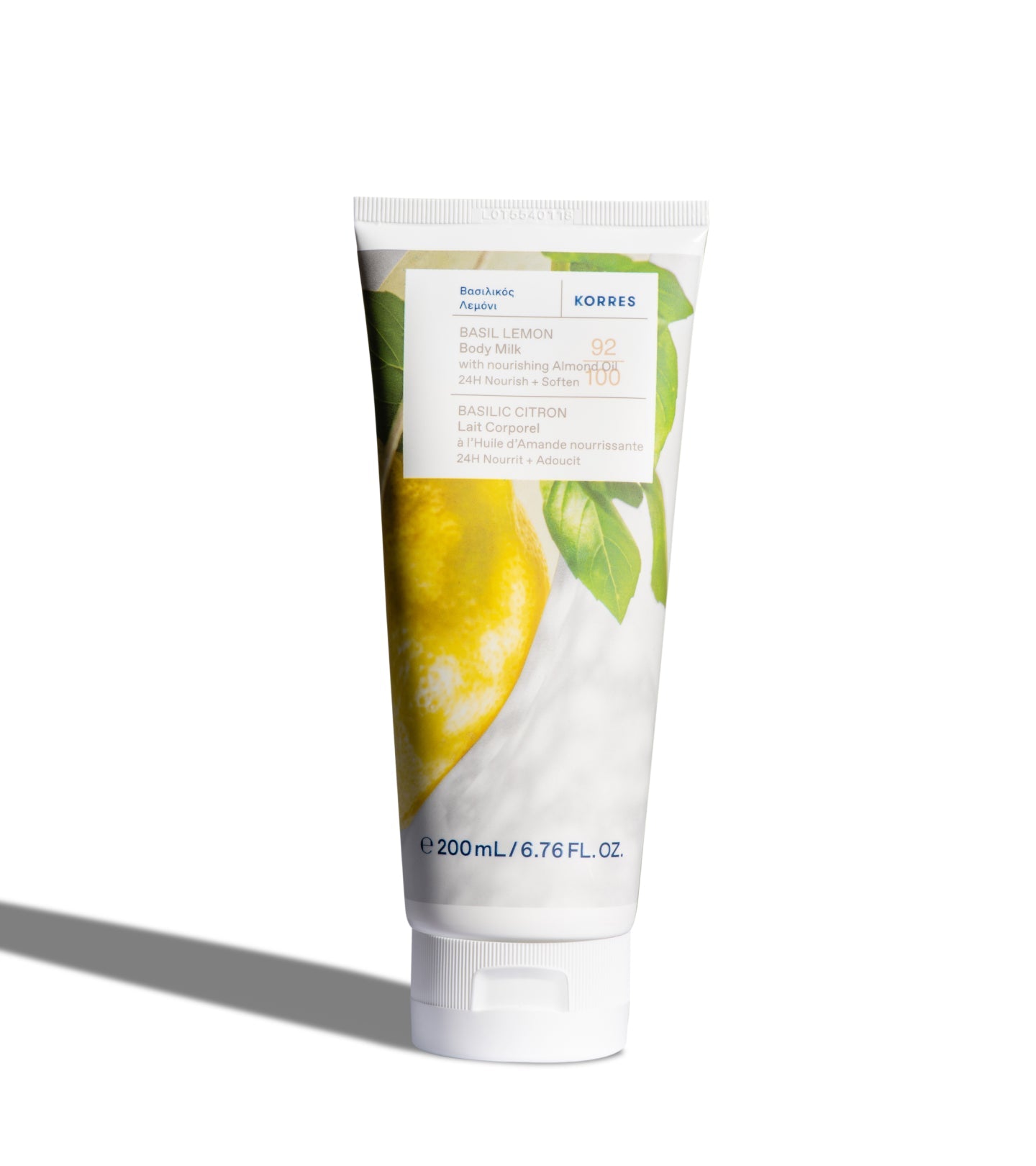 Body Milk Basil Lemon 200ml