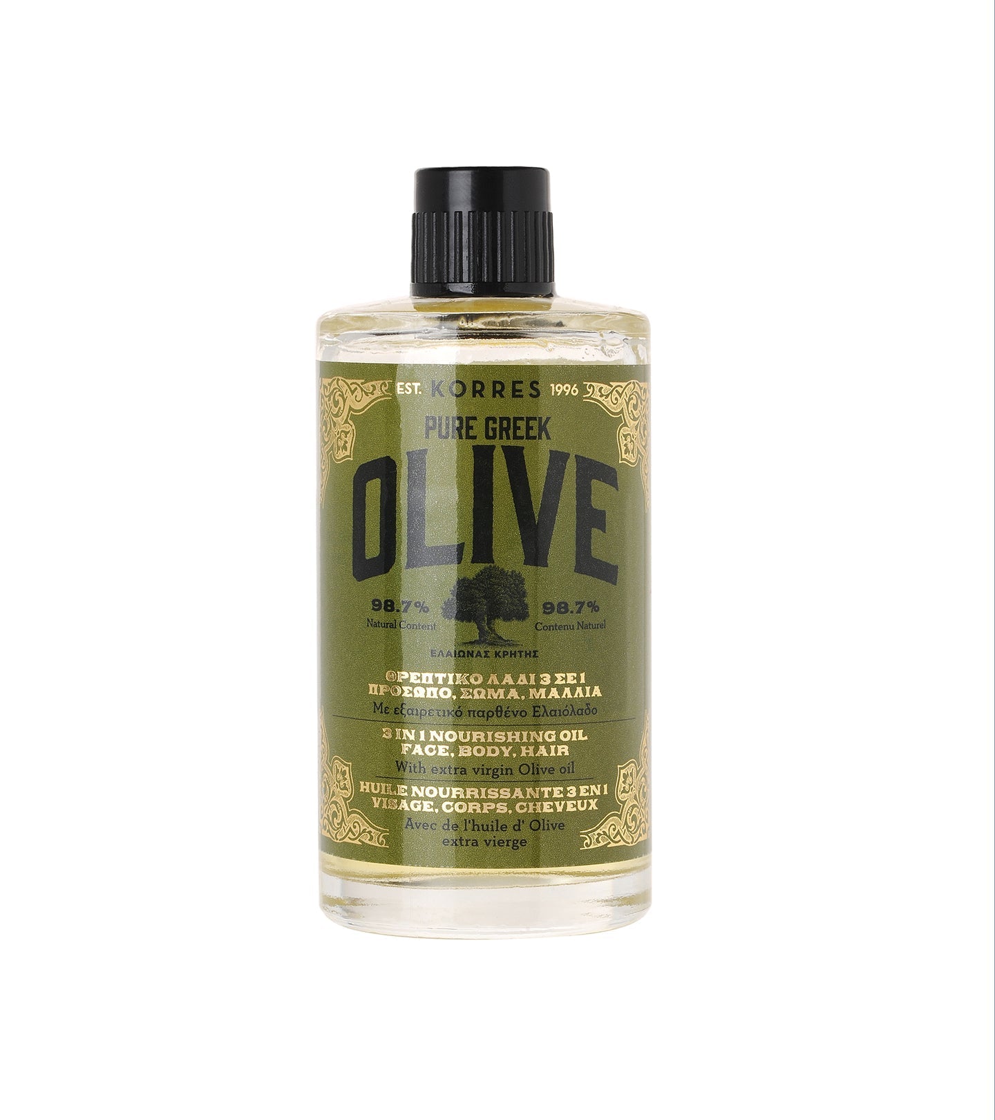 Pure Greek Olive 3-In-1 Nourishing Oil 100ml